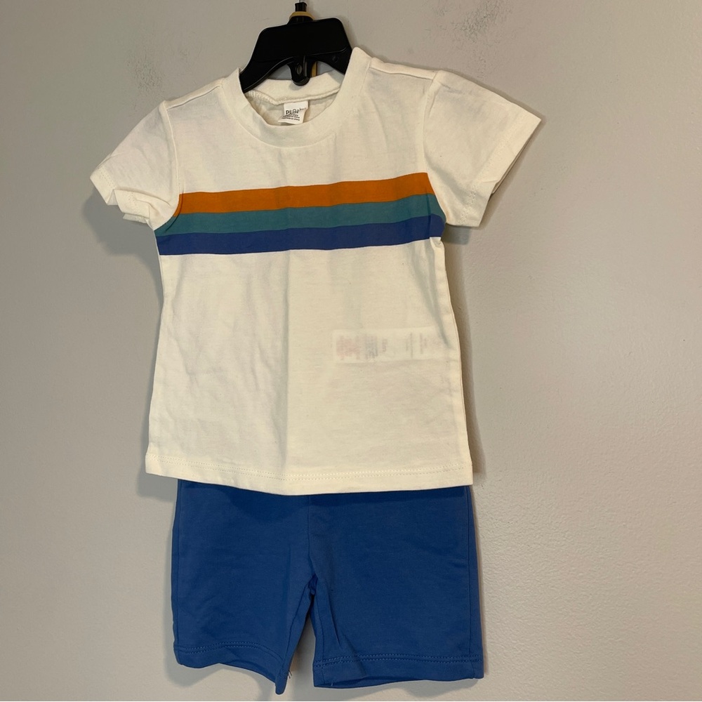 PL Baby Mix and Match Tshirt and Short Sets (4pc) Size 12M NWOT - Picture 2 of 11